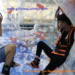 High quality huge tpu zorb ball with safe harness system hamster zorb manufacturer