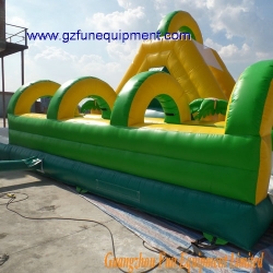 36*17.8ft tunnel inflatable water slide