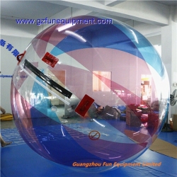 striped colored water walking ball / bubble ball for party rental