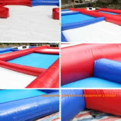 Customized design inflatable zorb ball race track