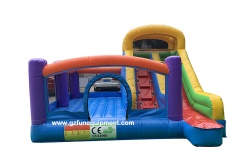 2021 hot sale Castillo inflable mini inflatable jumping house with slide for kids and adults