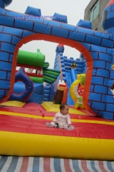 inflatable outdoor playground