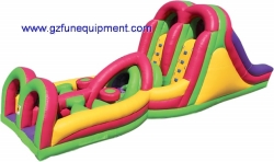 inflatable course