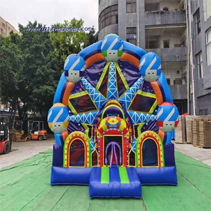 clownman inflatable air bouncer