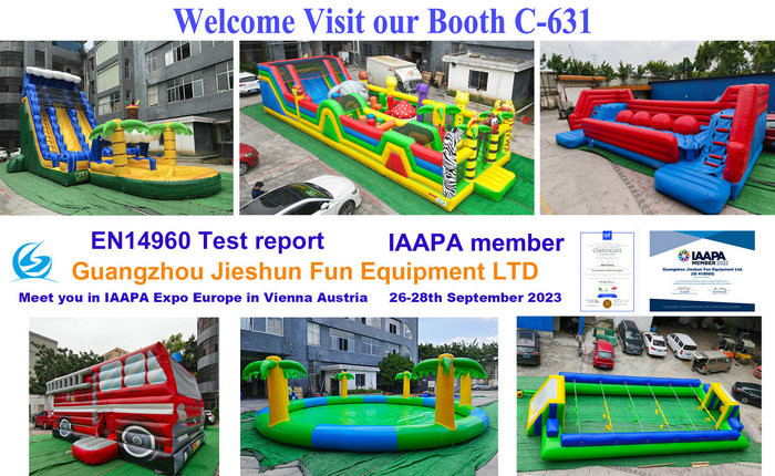Welcome our booth C-631 IAAPA Euro IN Vienna 26-28th September