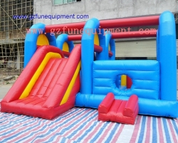 Inflatable castle comb