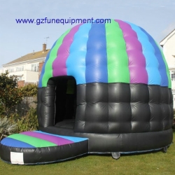 Inflatable disco dome bouncer