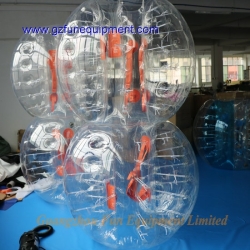clear bubble football / inflatable bubble ball factory --Customized printing