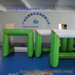 Inflatable goal post