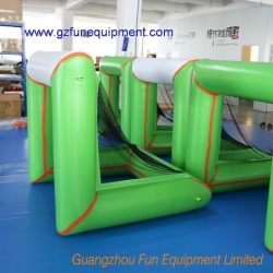 Inflatable goal post