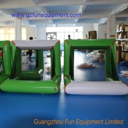 Inflatable goal post