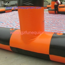 Inflatable race tracking