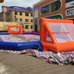 bubble soccer ball inflatable football pitch