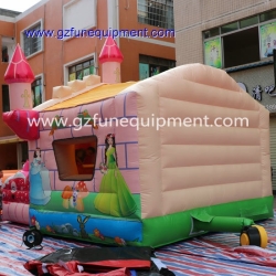 Inflatable princess bouncy castle / kids bouncer house