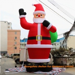 8mH Inflatable Santa Claus / inflatable cartons for event