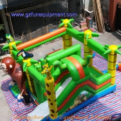 Gorira inflatable bouncer castle