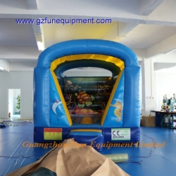 Sea theme Inflatable air bouncer for kids party