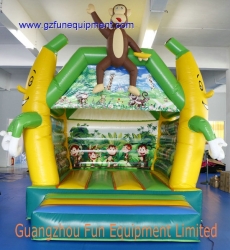 Monkey bouncer / rainforest moonwalks for kids fun