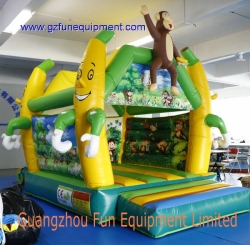 Monkey bouncer / rainforest moonwalks for kids fun