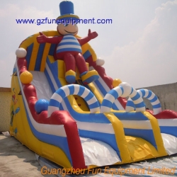22ft Inflatable Clown slide