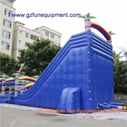 Huge inflatable jungle water slide / water slide factory