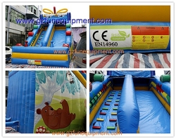 Candy Mega inflatable slide commercial use factory