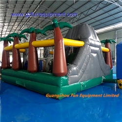 Stone inflatable funland jungle bouncer