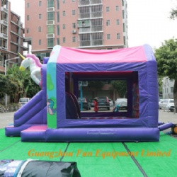Customized design Disco Ponny commercial inflatable bounce house for sale
