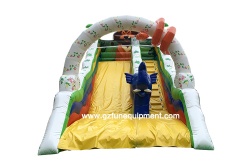 Commercial outdoor dry slide inflatable animal slide for kids home use