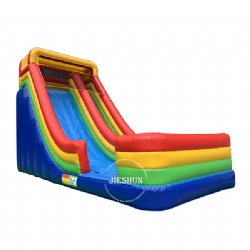 10X4 m giant cheap inflatable kids funny dry slide tobogan inflable inflatable bouncer slide for sale