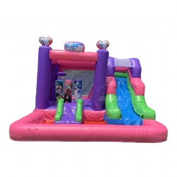 Mini home use inflatable cartoons bouncer castle cheap party jumpers inflatable bounce house for kids