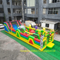 Animal themed entertainment city inflatable amusement park