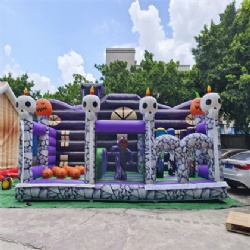 All Saints Day inflatable amusement park