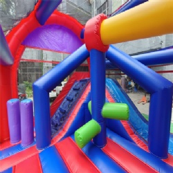 clownman inflatable air bouncer