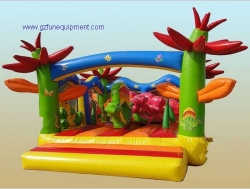 inflatable jungle jumping