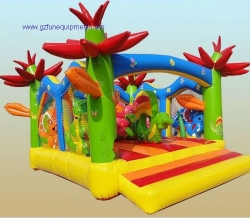 inflatable jungle jumping