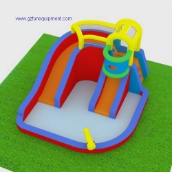 23ft kids inflatable water slide for sale  / inflatable bouncer slide