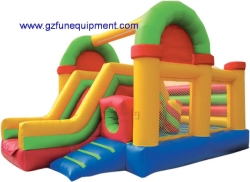 inflatable tunnel slide